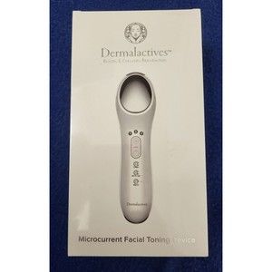 Dermalactives Microcurrent Facial Toning Device Elastin & Collagen Rejuvenation